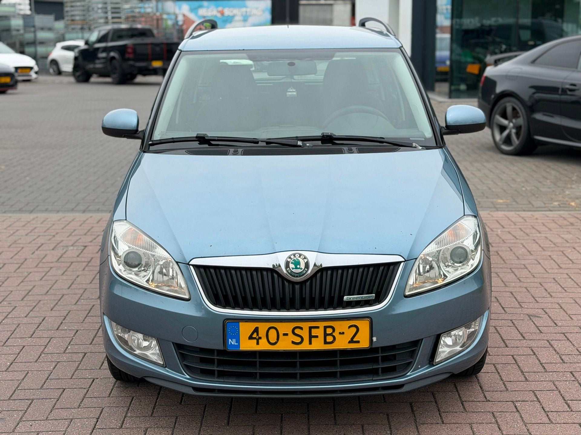 Skoda Fabia Combi 1.2 TDI Greenline 2011 NAP Goed onderhoude, Auto's, Voorwielaandrijving, Euro 5, Zwart, 1199 cc