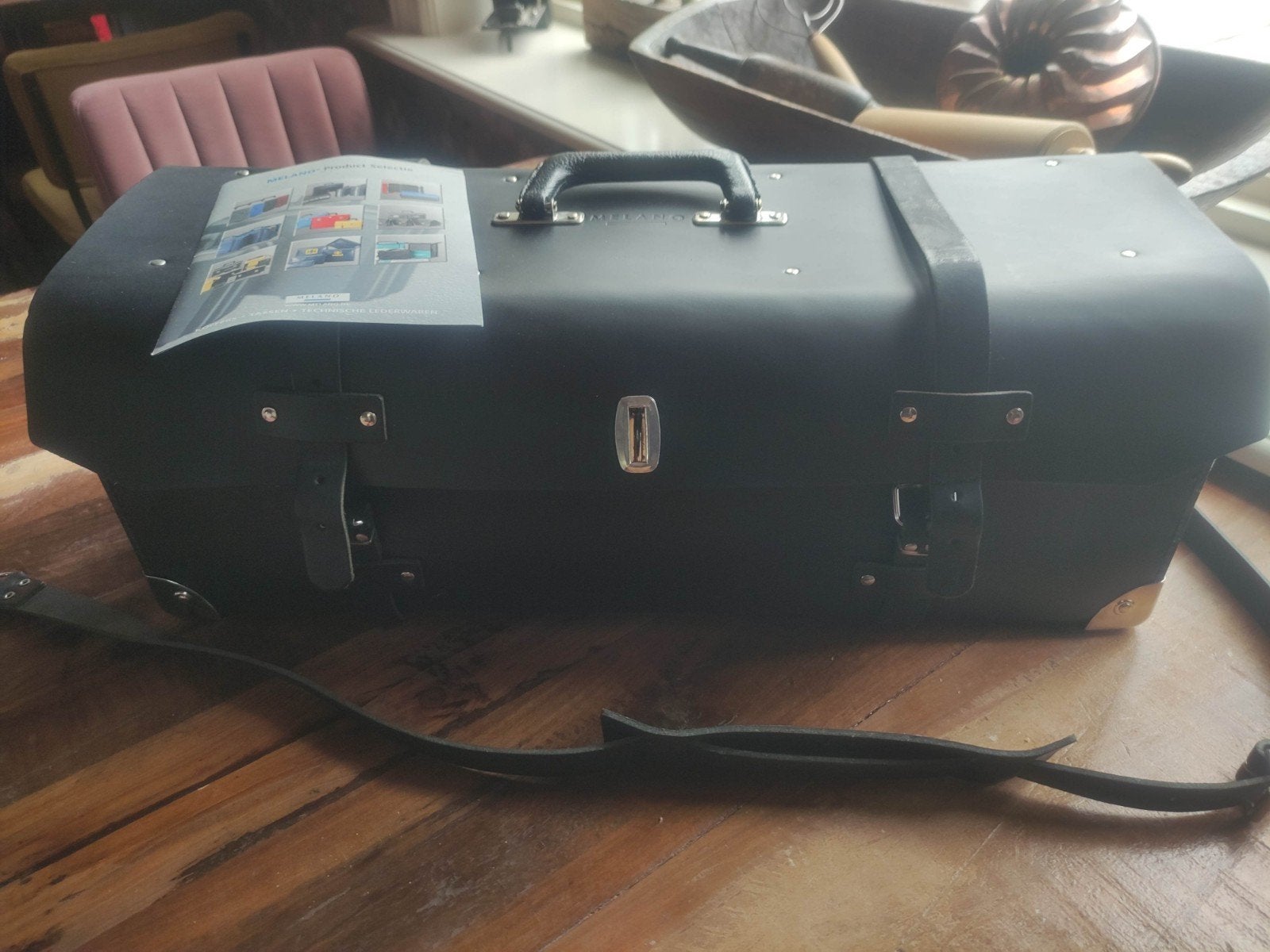 Melano Select Gereedschappentas van vol leder - Nieuw, Doe-het-zelf en Verbouw, Gereedschapskisten, Onbekend, Nieuw, Ophalen of Verzenden