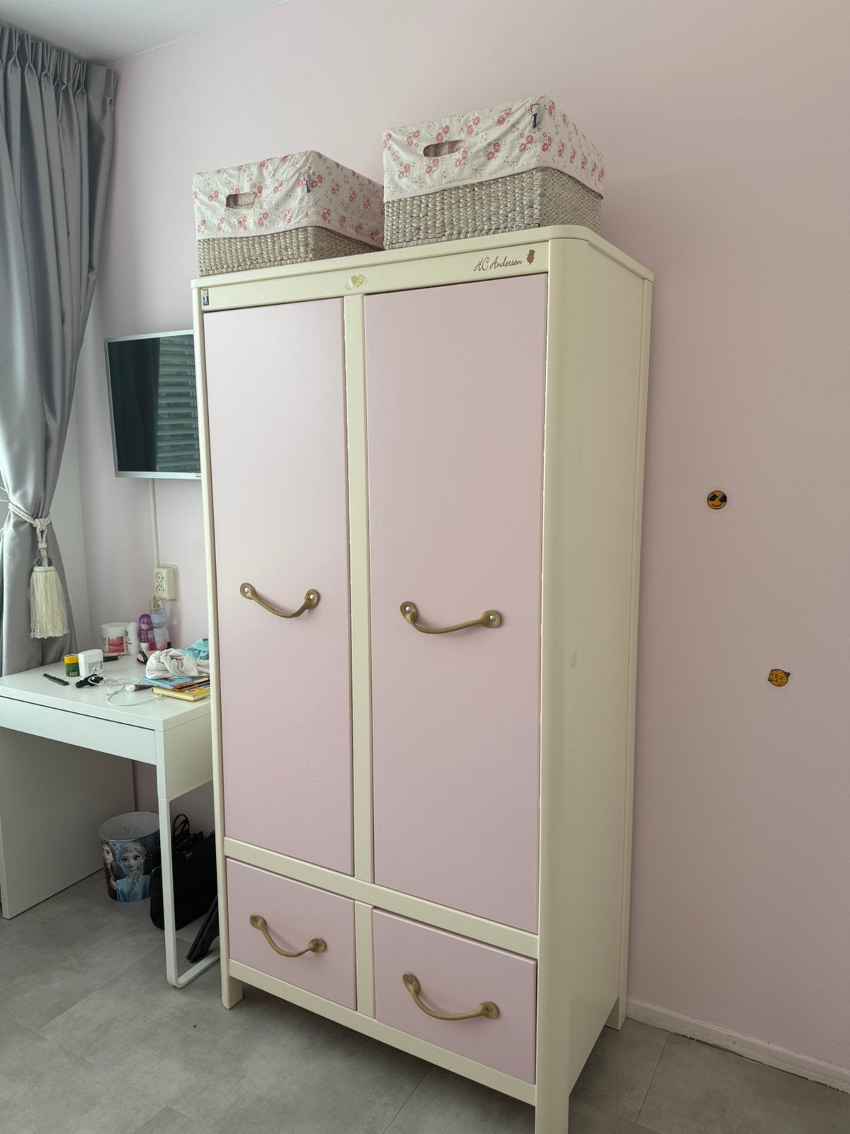 Complete slaapkamer HC Andesen Disney, 50 tot 70 cm, 105 cm of meer, Ophalen of Verzenden, 100 cm of meer