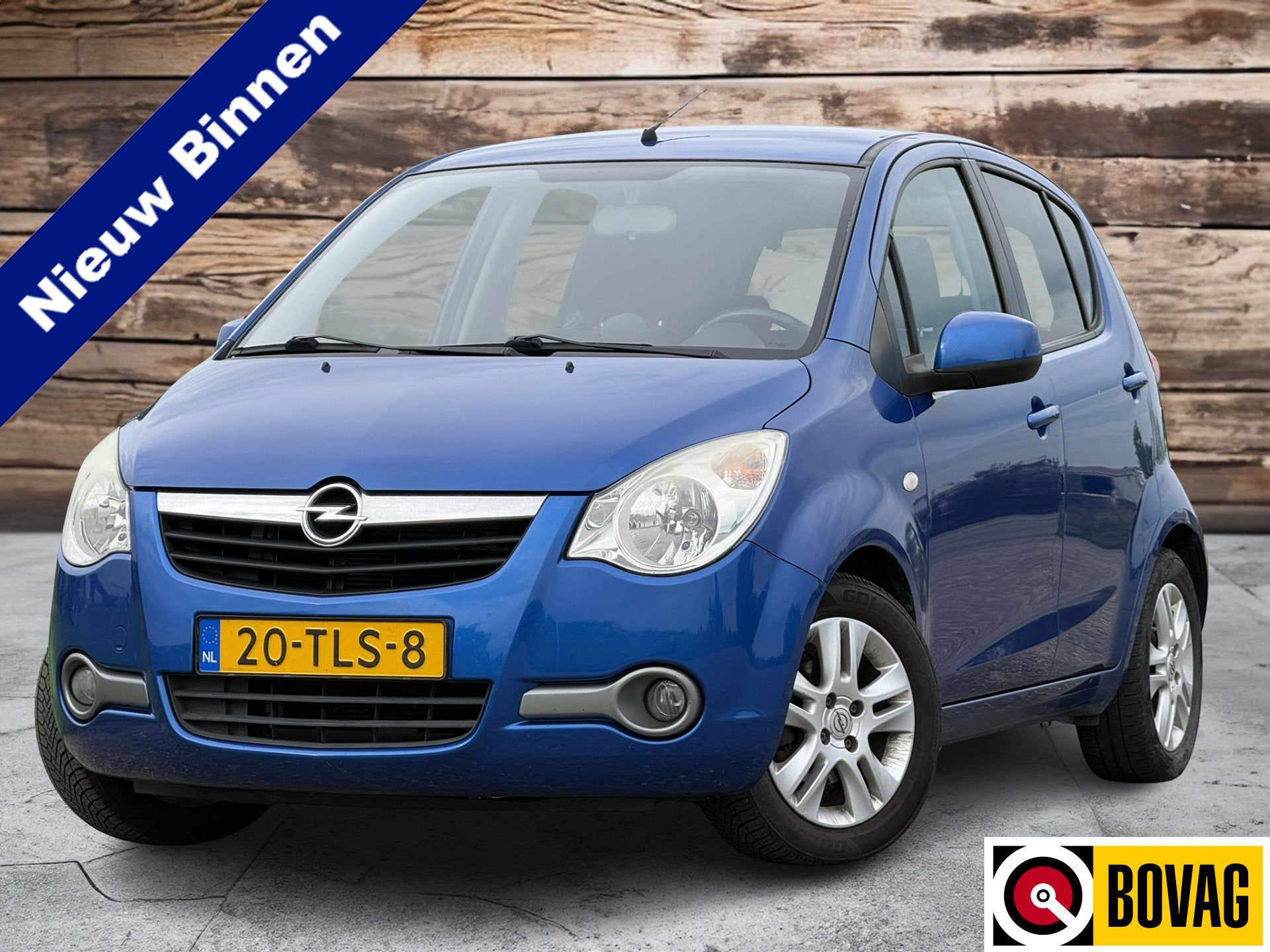 Opel Agila 1.0 Edition | Airco | LMV (bj 2012), Euro 5, Stof, Gebruikt, Met garantie (alle)