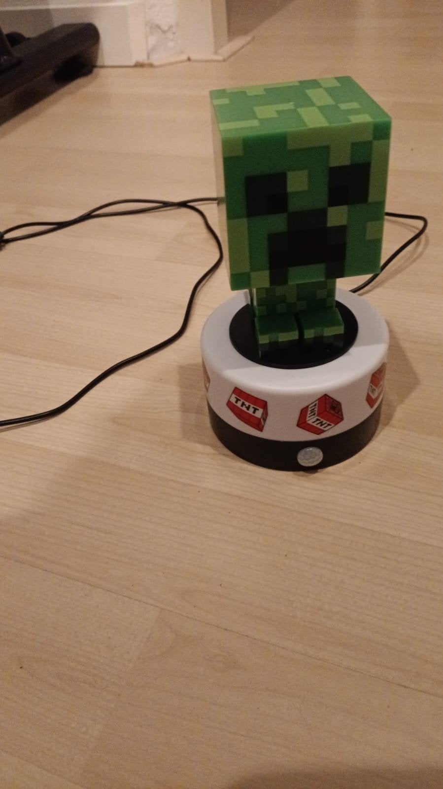 Minecraft Creeper Lamp - Sfeervolle Verlichting, Overige merken, Gebruikt, Kunststof, Groen