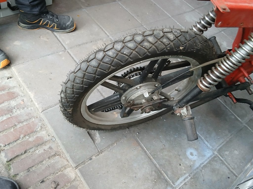 Kreidler wielen kompleet, Ophalen, Gebruikt, Frame