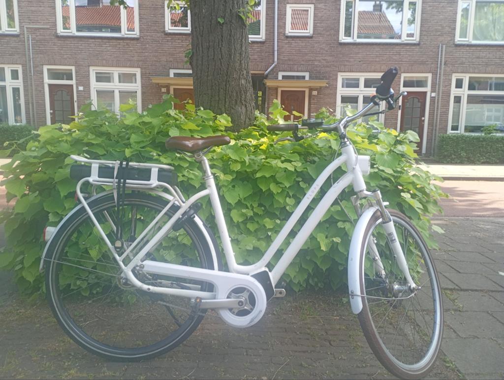 Elektrische Damesfiets 54Cm technisch nieuwstaat rijklaar!, Overige merken, Gebruikt, Ophalen of Verzenden, 51 tot 55 cm