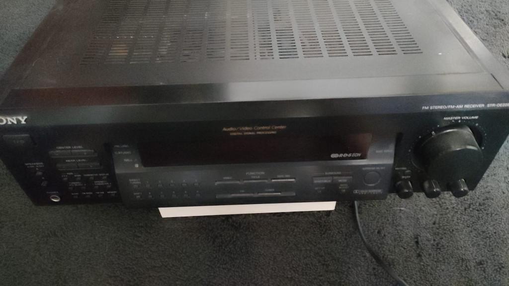 Sony - STR-DE225, Audio, Tv en Foto, Versterkers en Receivers, Ophalen, Gebruikt, 60 tot 120 watt, Sony