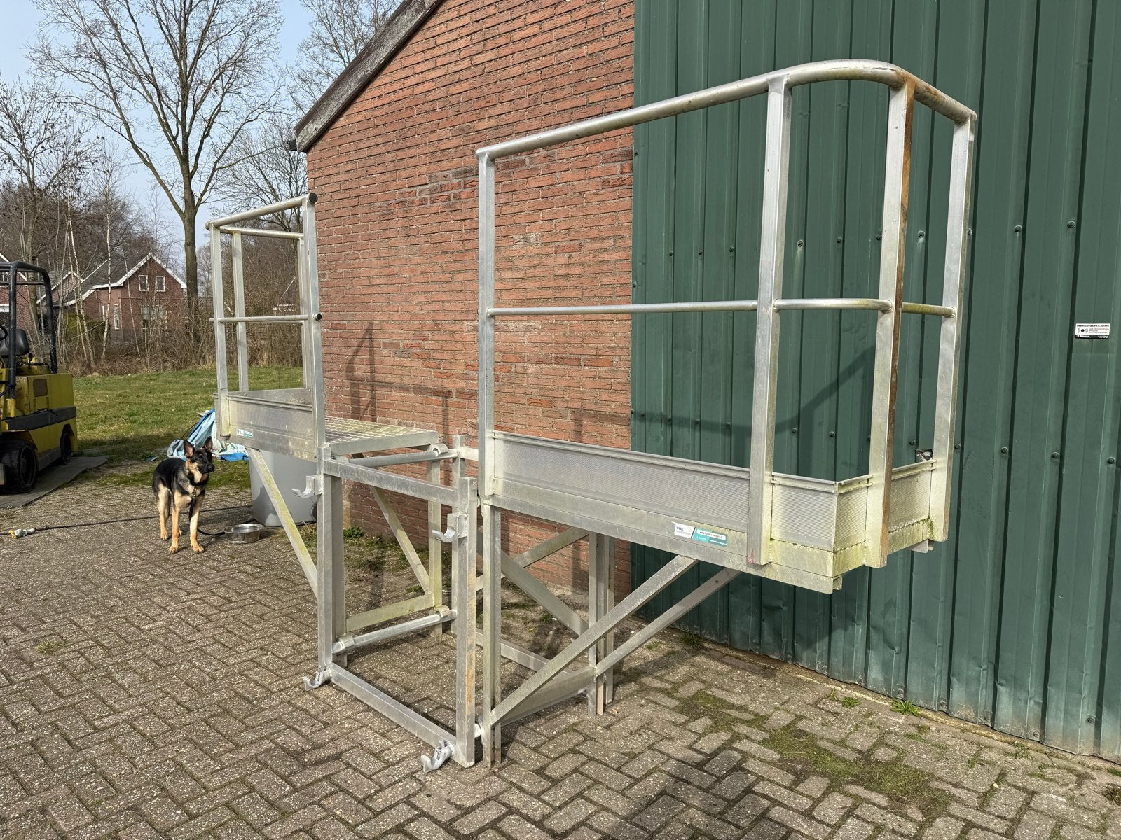 Steiger aanbouw delen - Bordes, 2 tot 5 meter, O, O, Overige typen