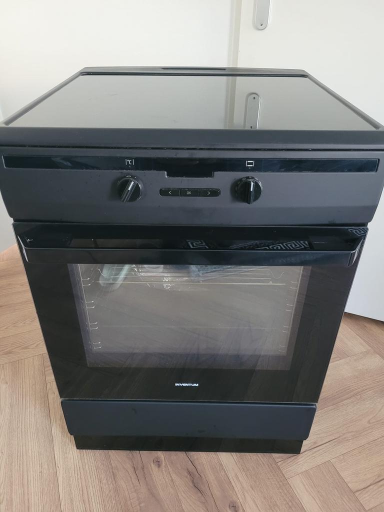 Inductie fornuis, Witgoed en Apparatuur, Fornuizen, Zo goed als nieuw, Inductie, Vrijstaand, 85 tot 90 cm
