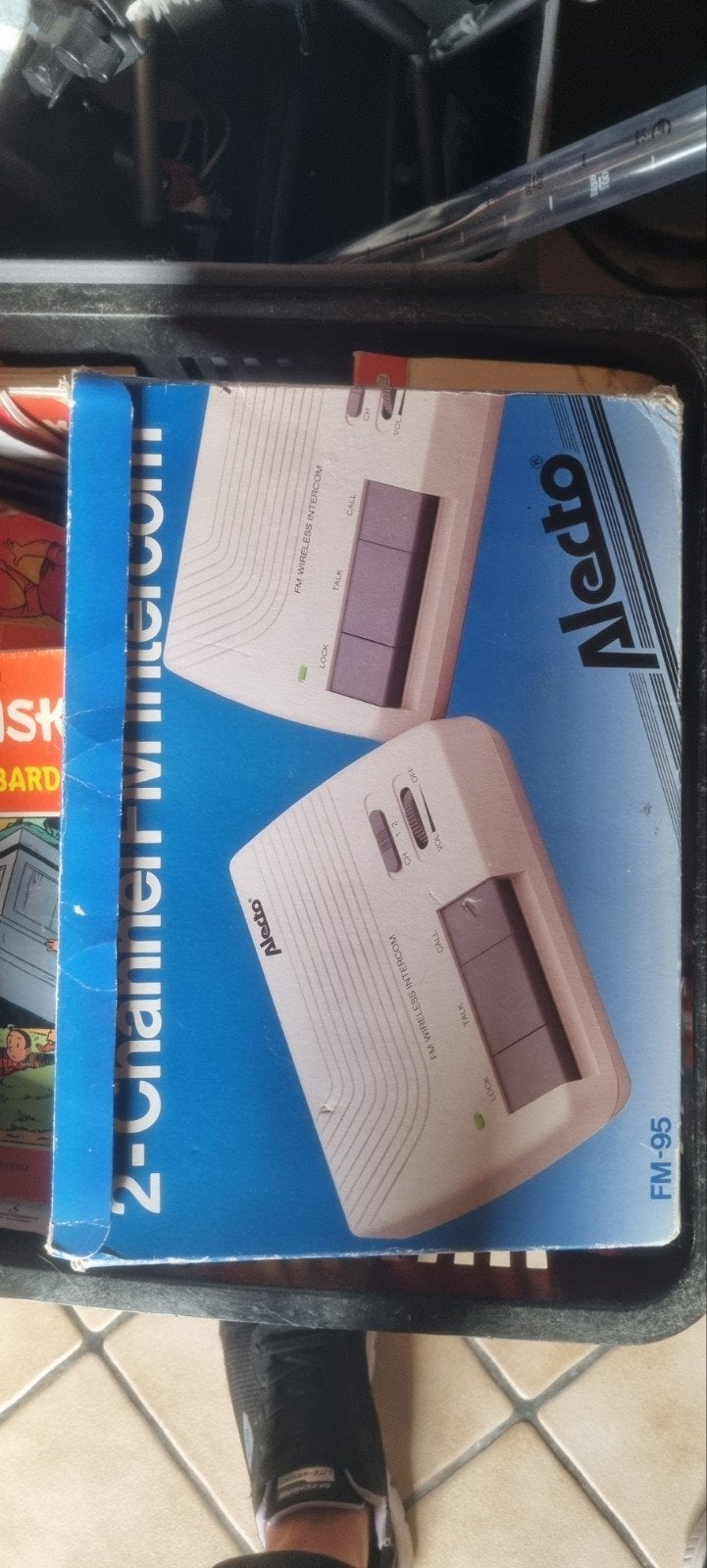 Alecto FM-95 2-kanaals draadloze intercom, Ophalen of Verzenden