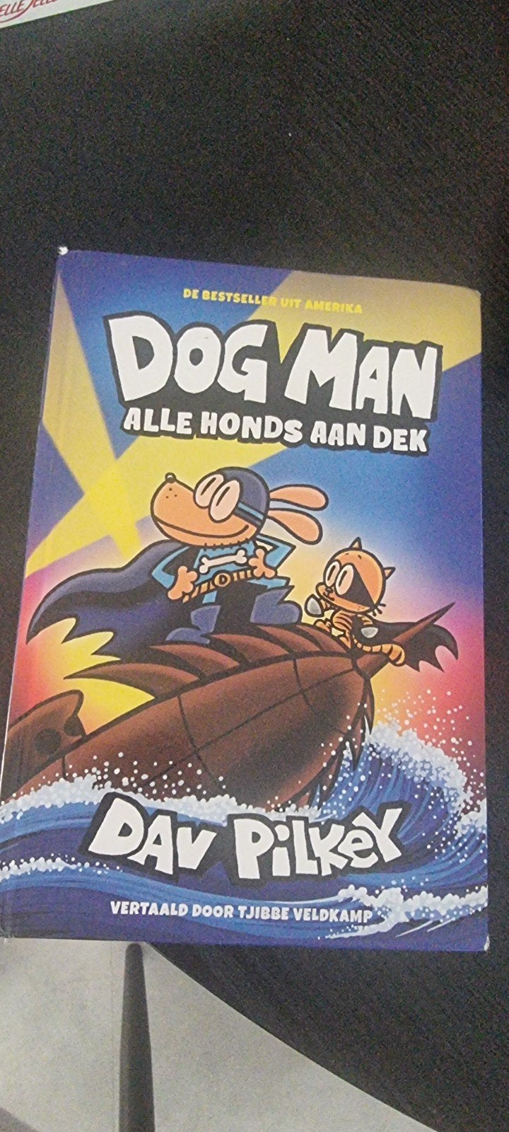 Dog Man: Alle honden aan dek - Dav Pilkey, Ophalen of Verzenden, Zo goed als nieuw, Dav Pilkey, Fictie
