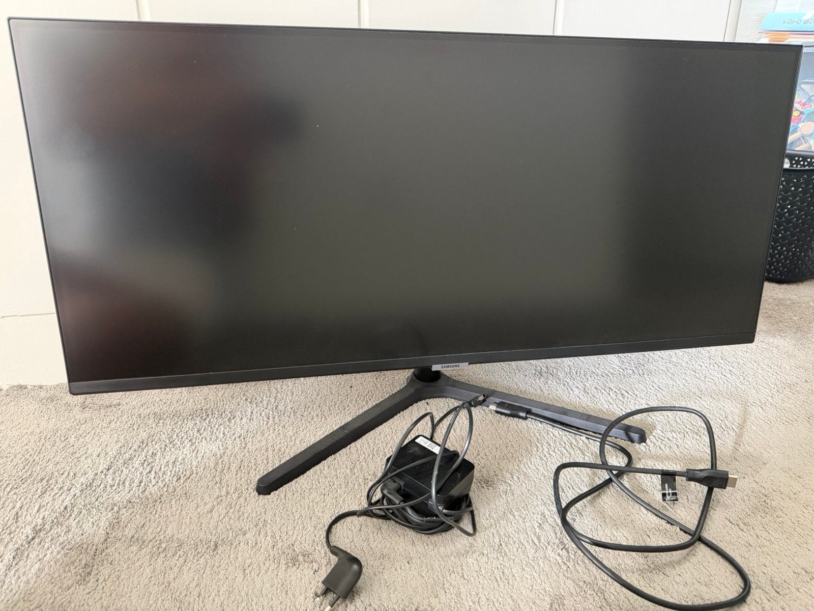 Samsung Viewfinity S5 scherm 34 inch, Ophalen, Zo goed als nieuw