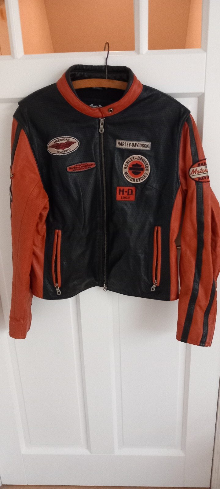 harley davidson jas, Jas | leer, Ophalen of Verzenden, Dames, Harley Davidson.