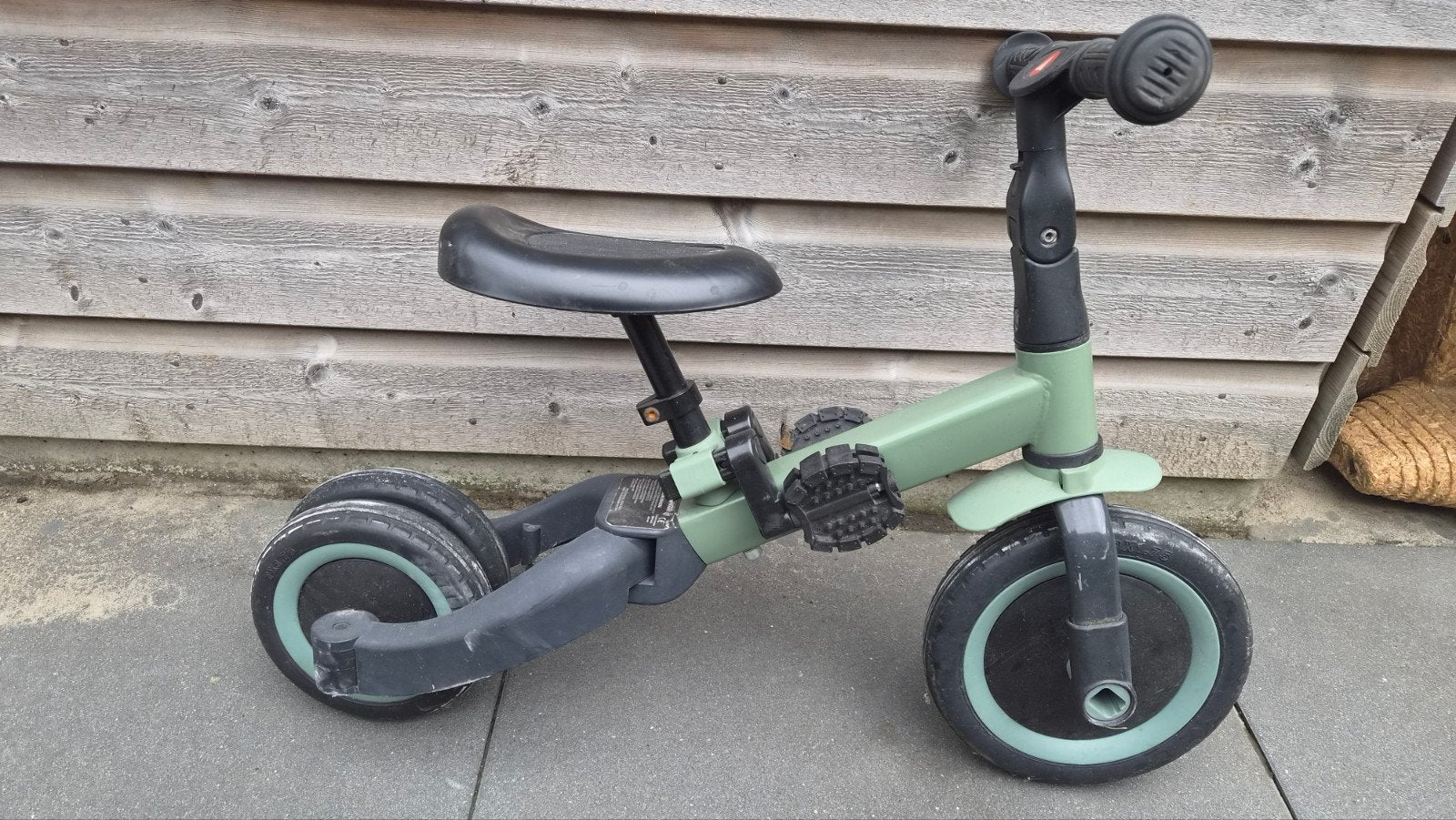 Topmark 3-in-1 Kinderfiets - Loopfiets, Driewieler, Fiets, Ophalen, Gebruikt, Minder dan 16 inch, Topmark