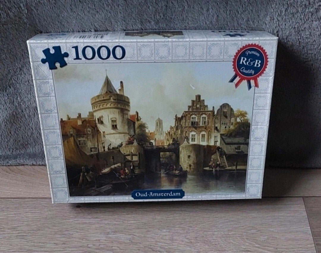2 LEGPUZZELS Amsterdam 🙂, Ophalen of Verzenden, 500 t/m 1500 stukjes, Zo goed als nieuw, Legpuzzel
