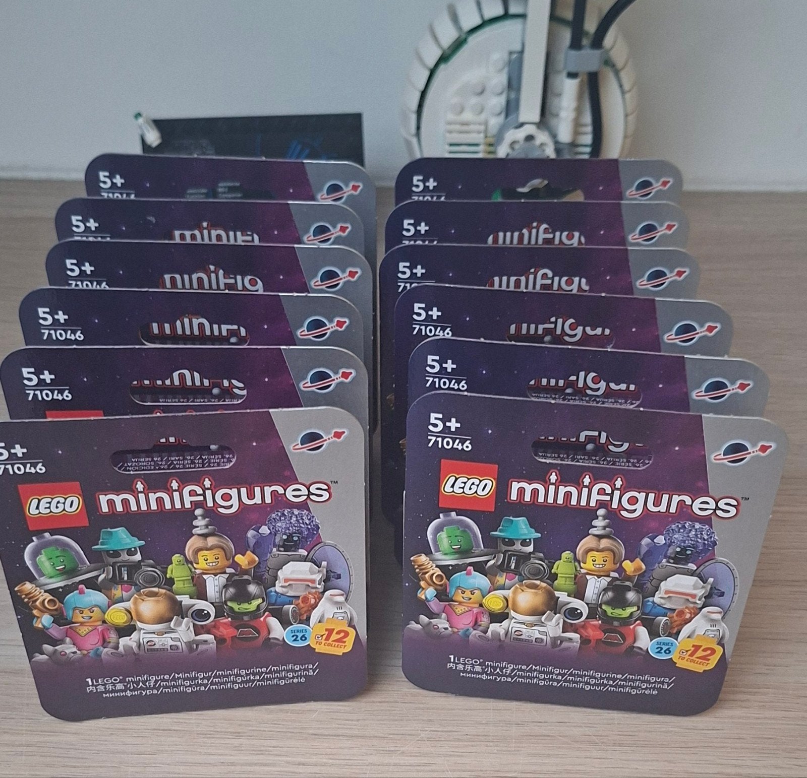 Complete set minifiguren serie 26 Space, Ongeopend/sealed, Lego, Nieuw, Ophalen of Verzenden