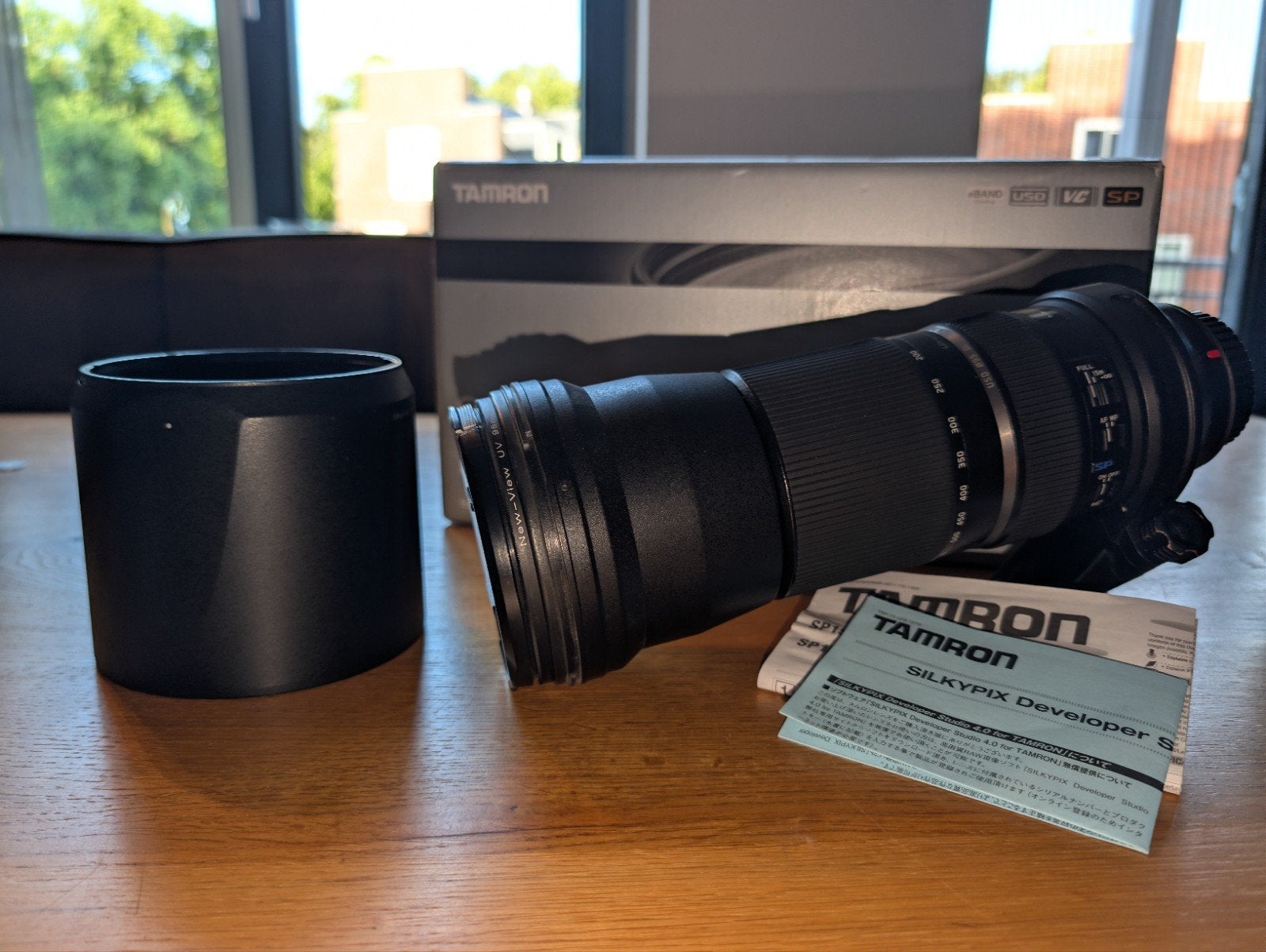 Tamron SP 150-600mm F/5-6.3 Di VC USD Telelens, Audio, Tv en Foto, Fotografie | Lenzen en Objectieven, Ophalen, Beeldstabilisatie