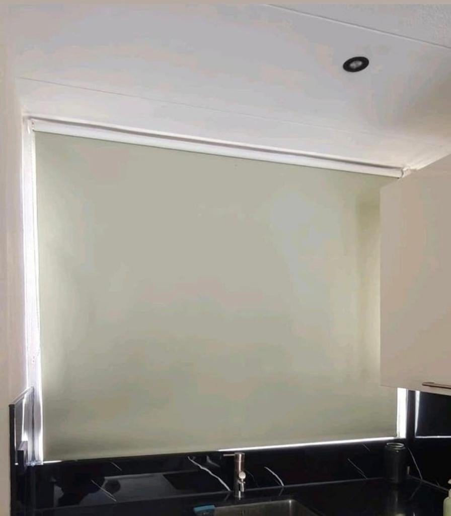 Rolgordijn gordijn 220 x 180, Ophalen, Zo goed als nieuw, 200 cm of meer
