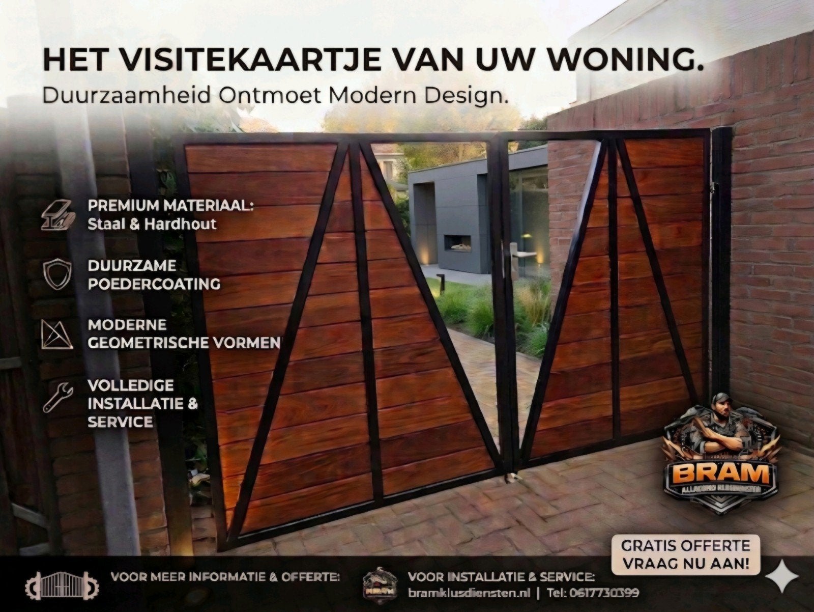 Allround RVS & Staal Laswerk / Maatwerk Poorten, Schuttingen, Diensten en Vakmensen, Lassers en Metaalbewerking, Komt aan huis