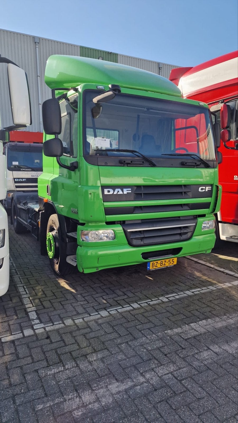 DAF CF Vrachtwagen zonder oplegger, Auto's, Automaat, Euro 5, Zwart, Diesel