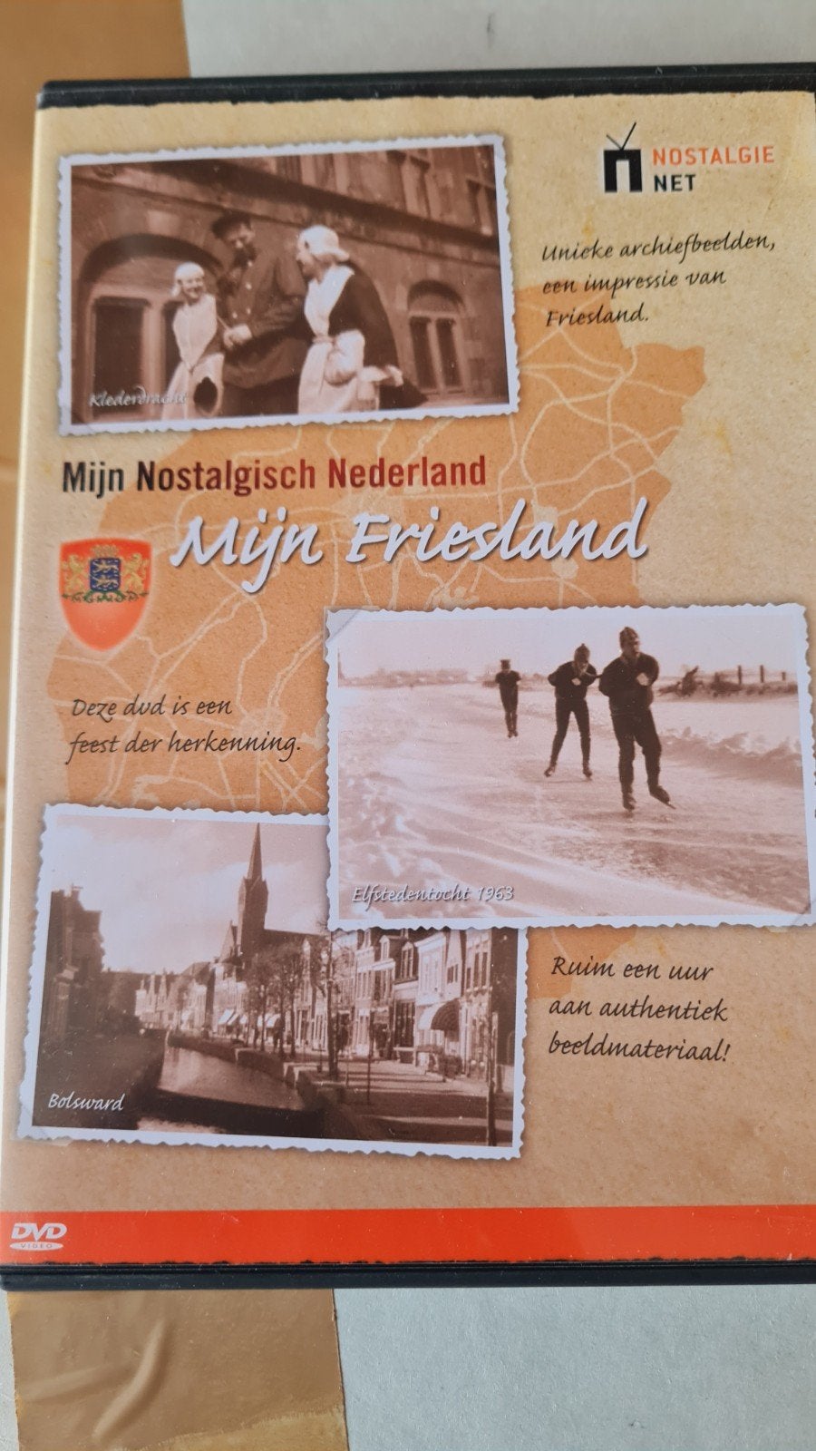 Mijn Nostalgisch Nederland - Mijn Friesland DVD, Gebruikt, Alle leeftijden, Kunst of Cultuur, Ophalen of Verzenden