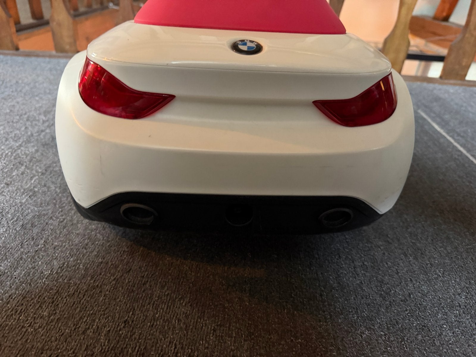 BMW Loopauto Z4 Wit/Roze - Zo goed als nieuw, Ophalen, Zo goed als nieuw