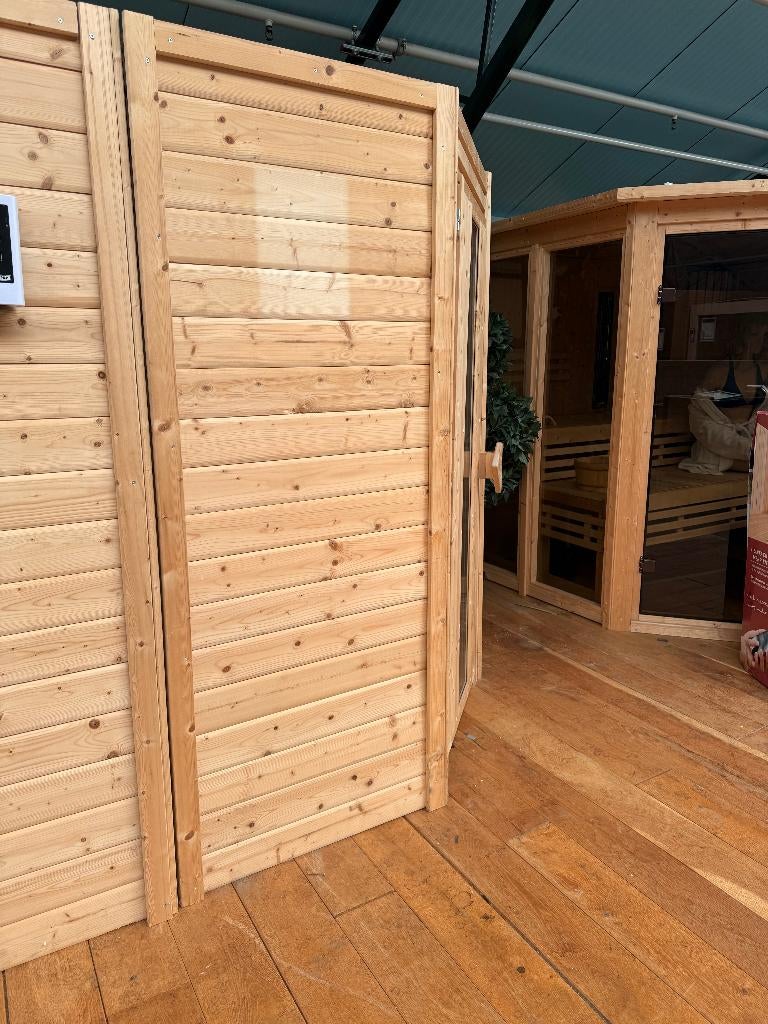 Svea Binnensauna - SHOWROOMMODEL, Ophalen, Zo goed als nieuw, Fins of Traditioneel, Complete sauna