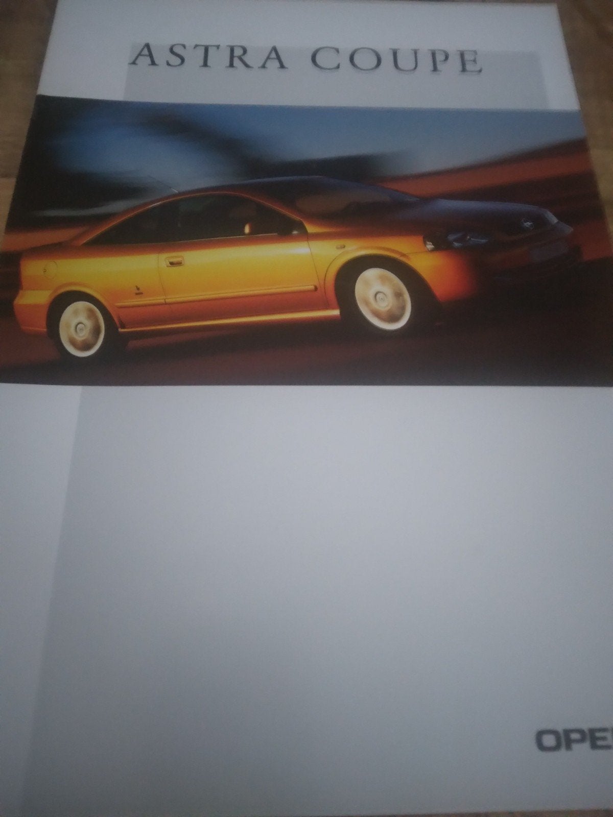 Opel Astra Coupé 03 2001, Ophalen of Verzenden, Zo goed als nieuw, Opel