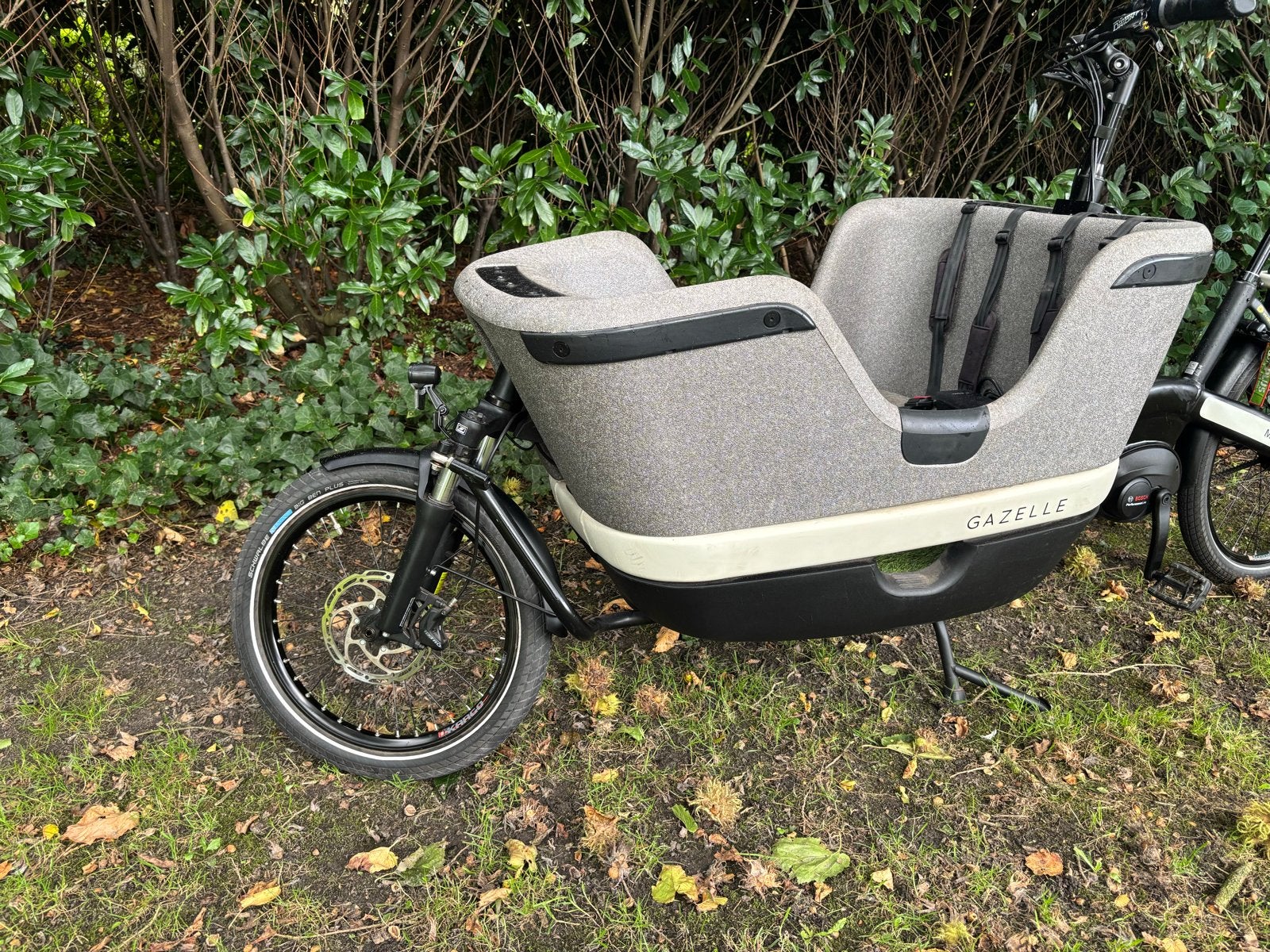 Gazelle Makki bakfiets met Bosch motor en 500Wh accu, Ophalen, Gebruikt, Elektrisch, 2 kinderen