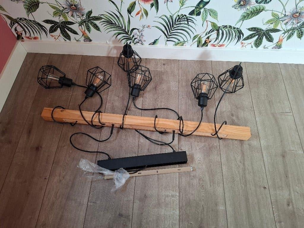 Hanglamp, Ophalen, Zo goed als nieuw, E27 (groot)