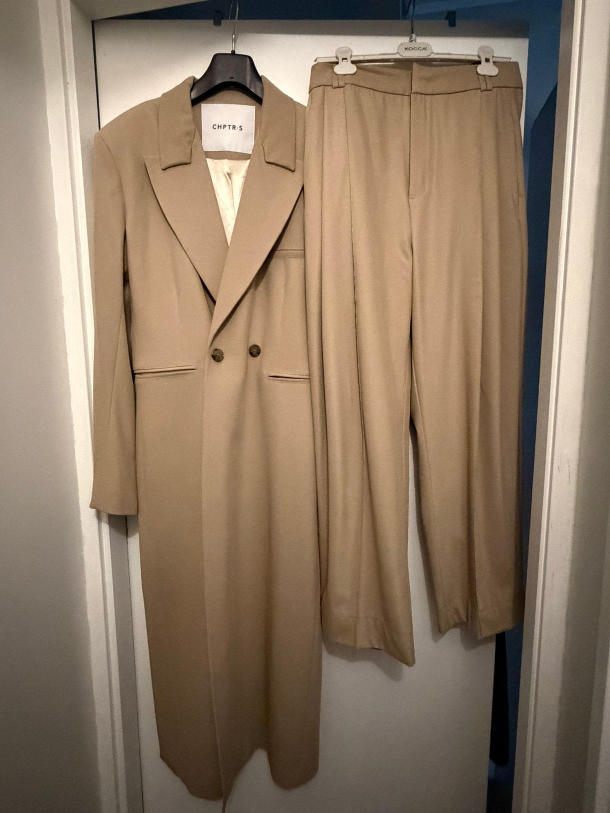 Camel pak CHPTR-S, Kleding | Dames, Ophalen of Verzenden, Zo goed als nieuw, Maat 38/40 (M), Bruin