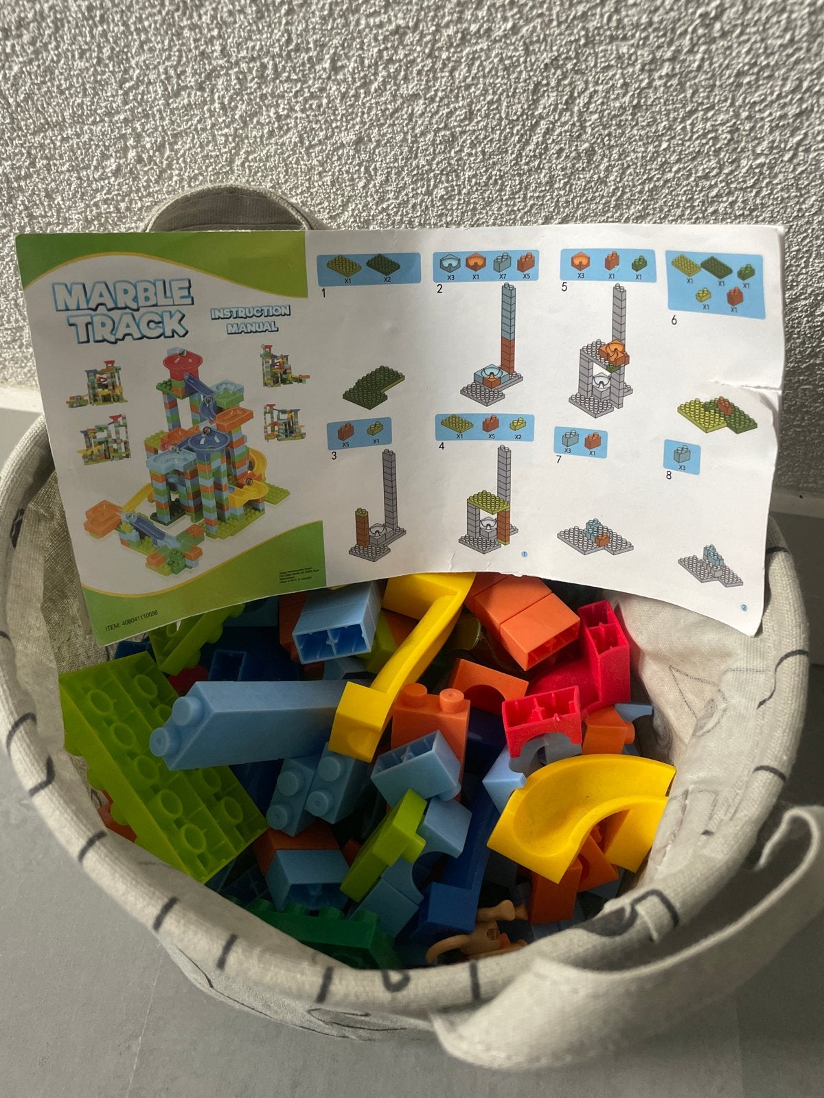 Kleine LEGO blokjes knikkerbaan, Ophalen of Verzenden, Gebruikt, Overige merken