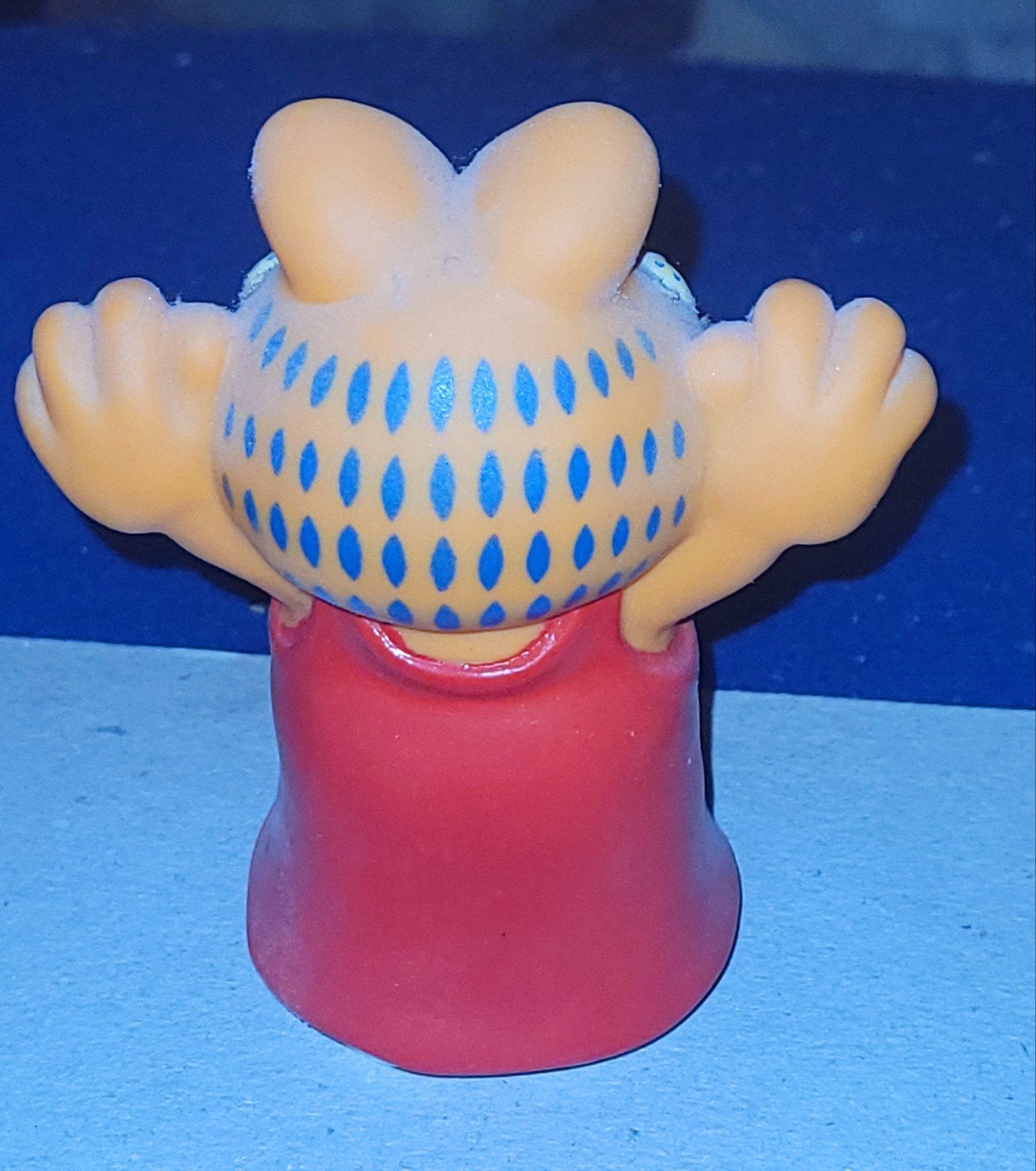 Twee gave pieppoppen Garfield 'Hug me' en met hartje, Verzenden, Garfield, Zo goed als nieuw, Overige typen