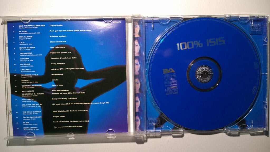 100% Isis - 100% Isis, Ophalen of Verzenden, Zo goed als nieuw, Techno, Album