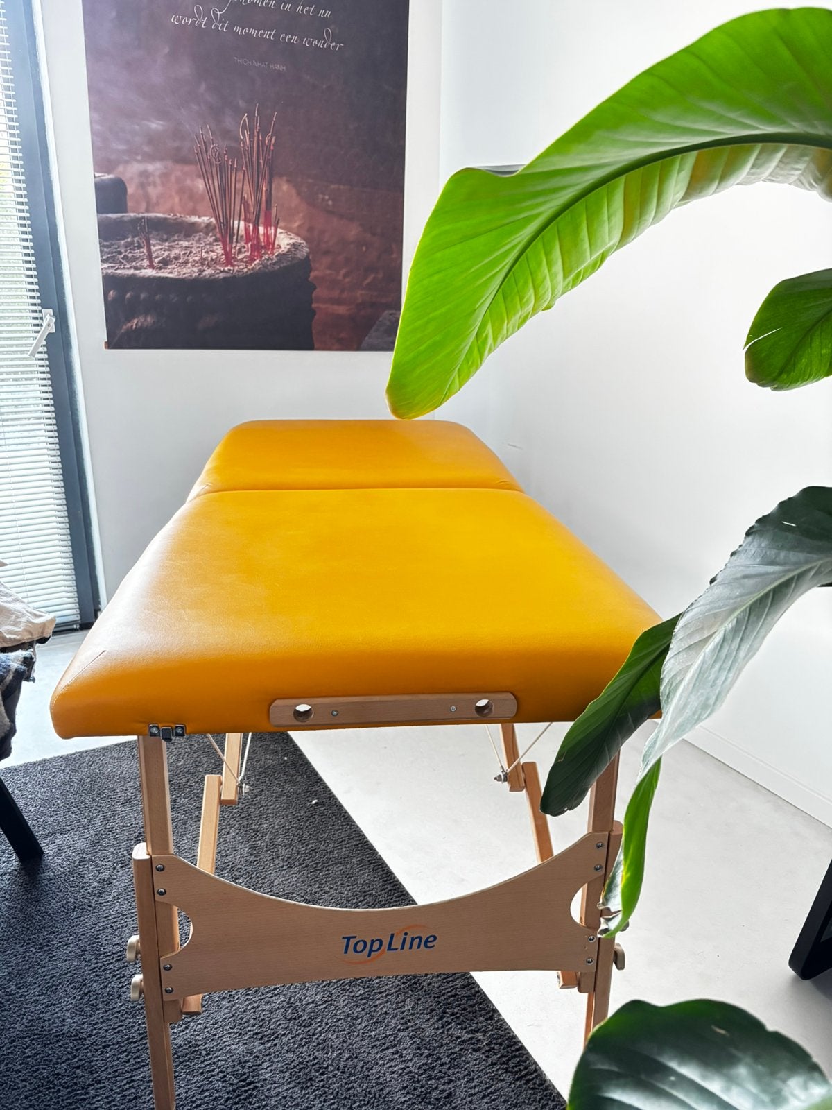 Massagetafel met hoofd/armsteun, Ophalen, Gebruikt