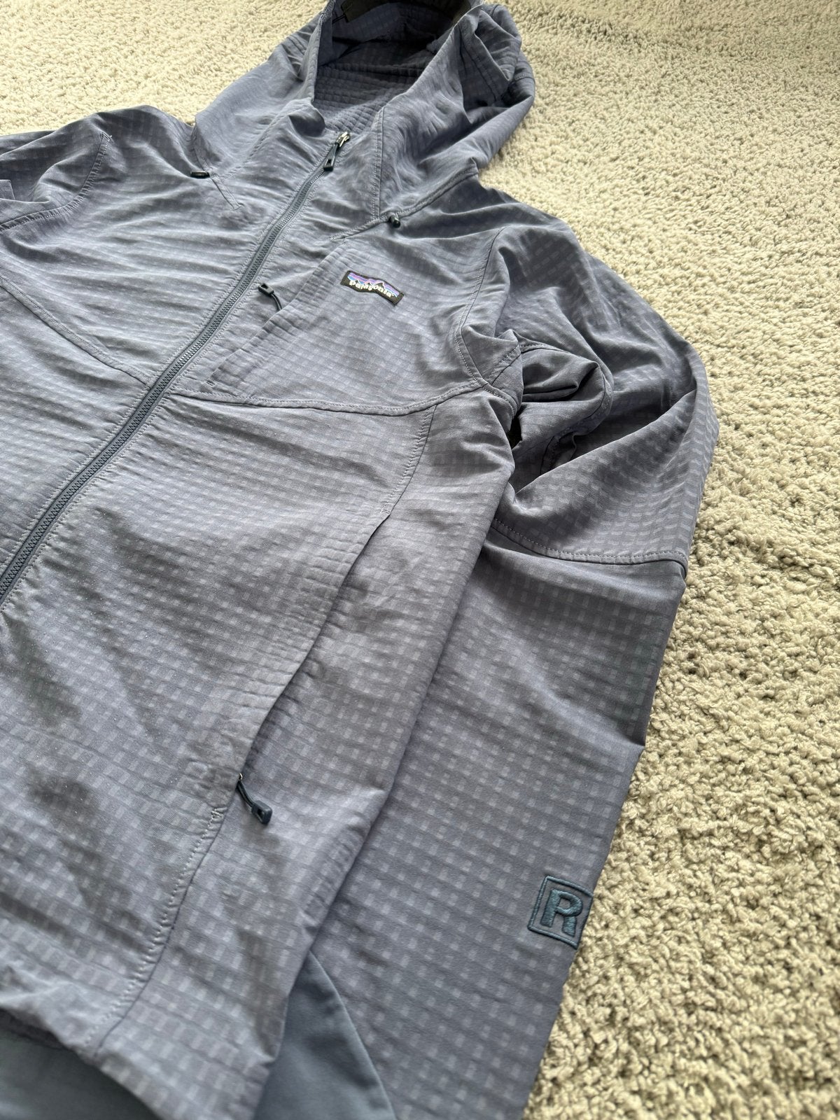 Patagonia R1 TechFace Hoody - Herenjas, Ophalen of Verzenden, Zo goed als nieuw, Maat 46 (S) of kleiner, Grijs
