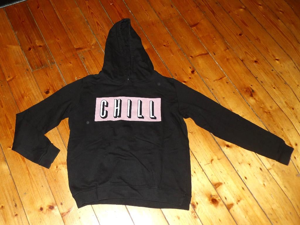 mooie Azuka trui hoodie maat S Chill, Zwart, Ophalen of Verzenden, Zo goed als nieuw, Maat 36 (S)