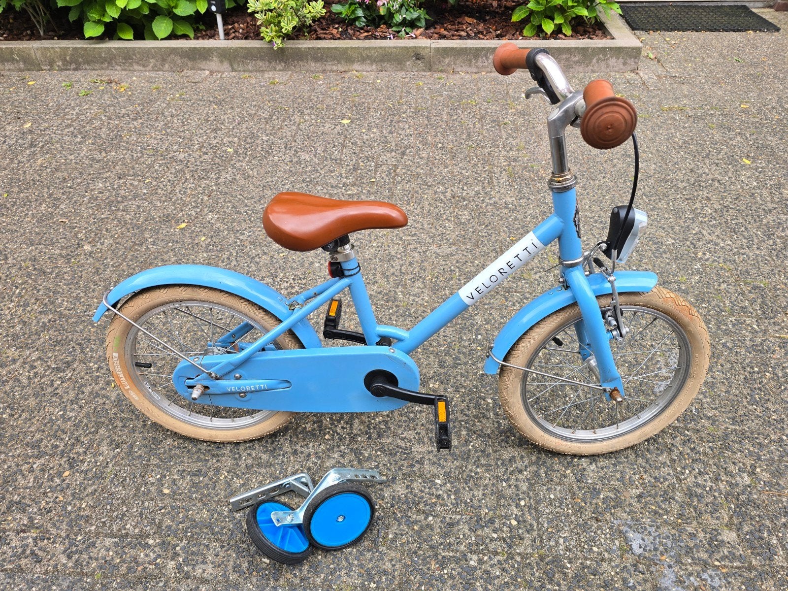 16 inch zeer mooie fijn rijdende veloretti maxi meisjesfiets, Ophalen, Terugtraprem, Veloretti, 16 inch