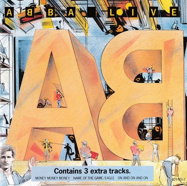 Abba – live cd 829 951-2 - 1986, Verzenden, Zo goed als nieuw