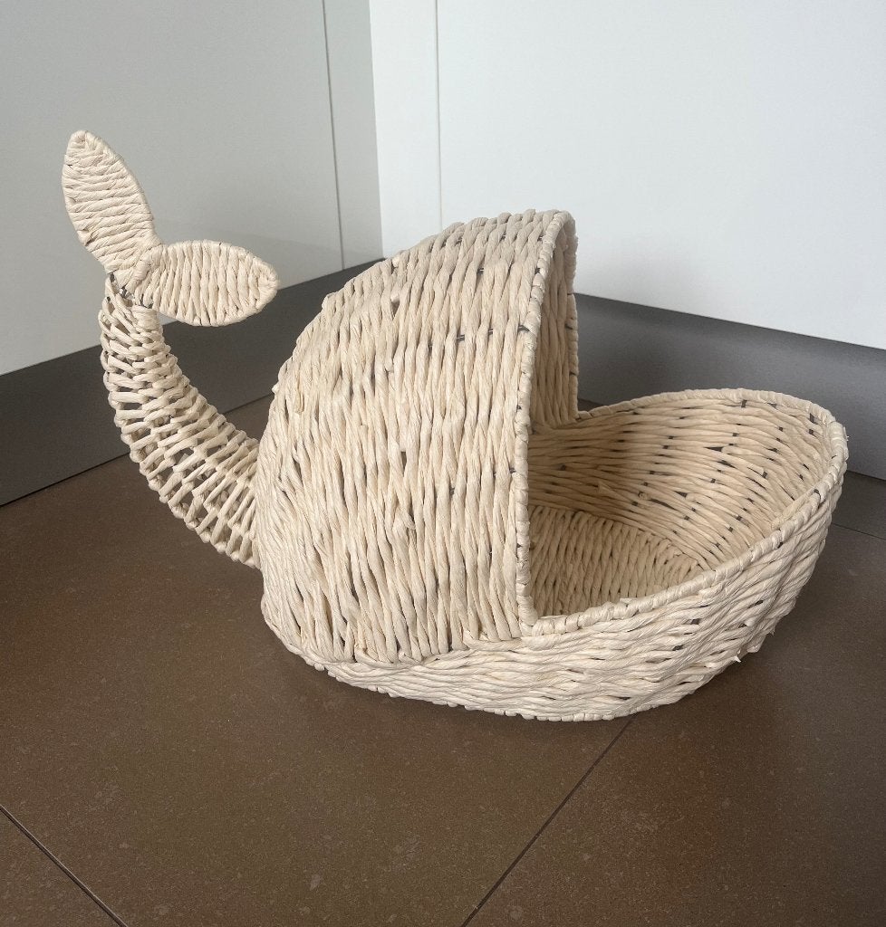 Walvis mand kinderkamer decoratie opbergmand, Ophalen of Verzenden, Overige typen