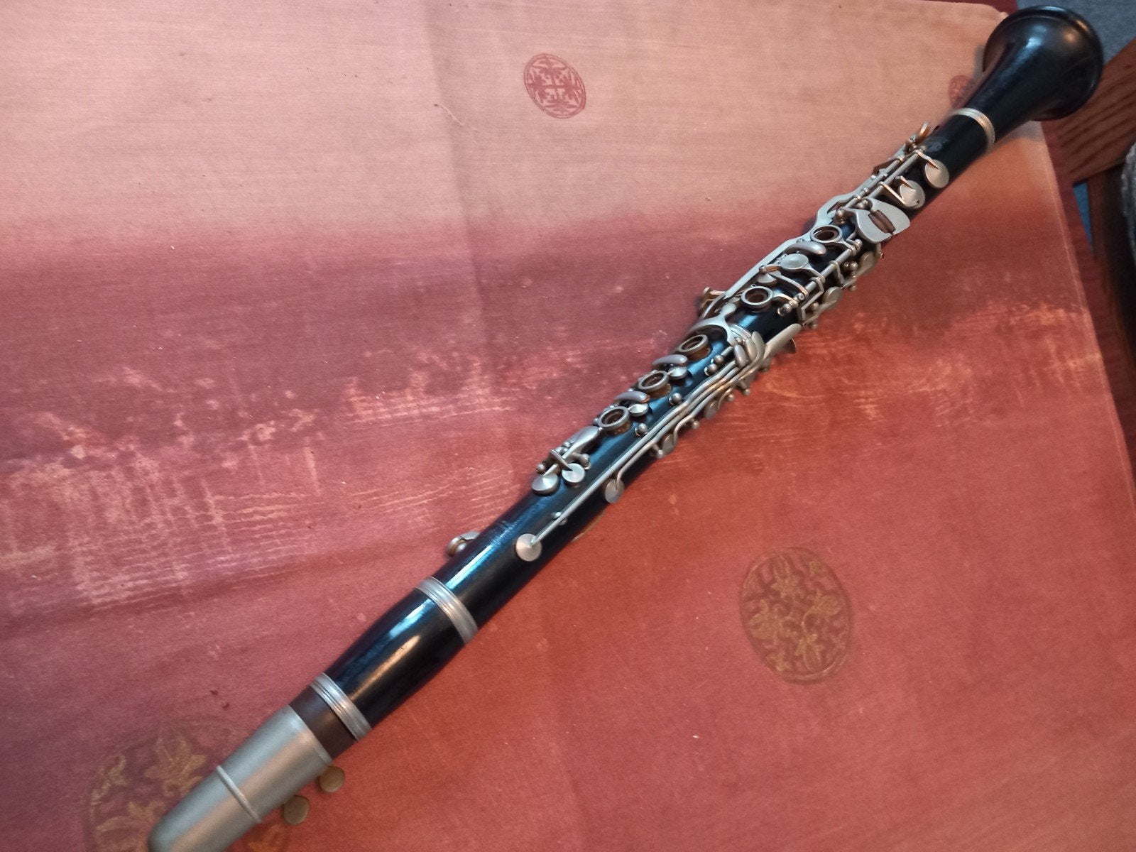 Richard keilwerth clarinet, Ophalen of Verzenden, Gebruikt, Hout, Bes-klarinet