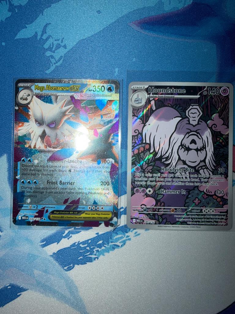 Mega evolution Ex hitjes, Hobby en Vrije tijd, Verzamelkaartspellen | Pokémon, Nieuw, Meerdere kaarten, Foil, Ophalen of Verzenden