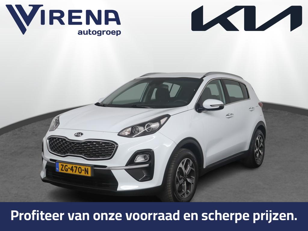 Kia Sportage 1.6 T-GDI 4WD DynamicLine - Rijklaar - Navigati, Gebruikt, 4 cilinders, Met garantie (alle), Leder en Stof