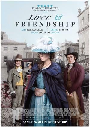 LOVE   AND   FRIENDSHIP      filmposter., Rechthoekig Staand, Verzenden, Nieuw, A1 t/m A3