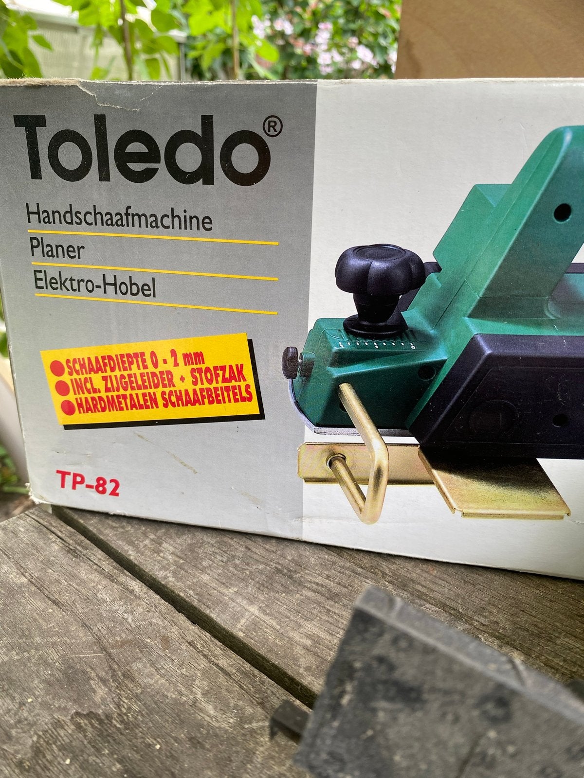 Toledo Handschaafmachine TP-82 - 600W Elektrische Schaaf, Doe-het-zelf en Verbouw, Ophalen of Verzenden, Gebruikt