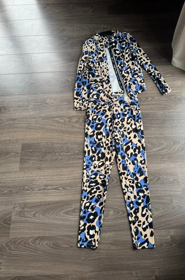 Mi piace travelstof broek en blazer maat S, Ophalen, Nieuw, Maat 36 (S)