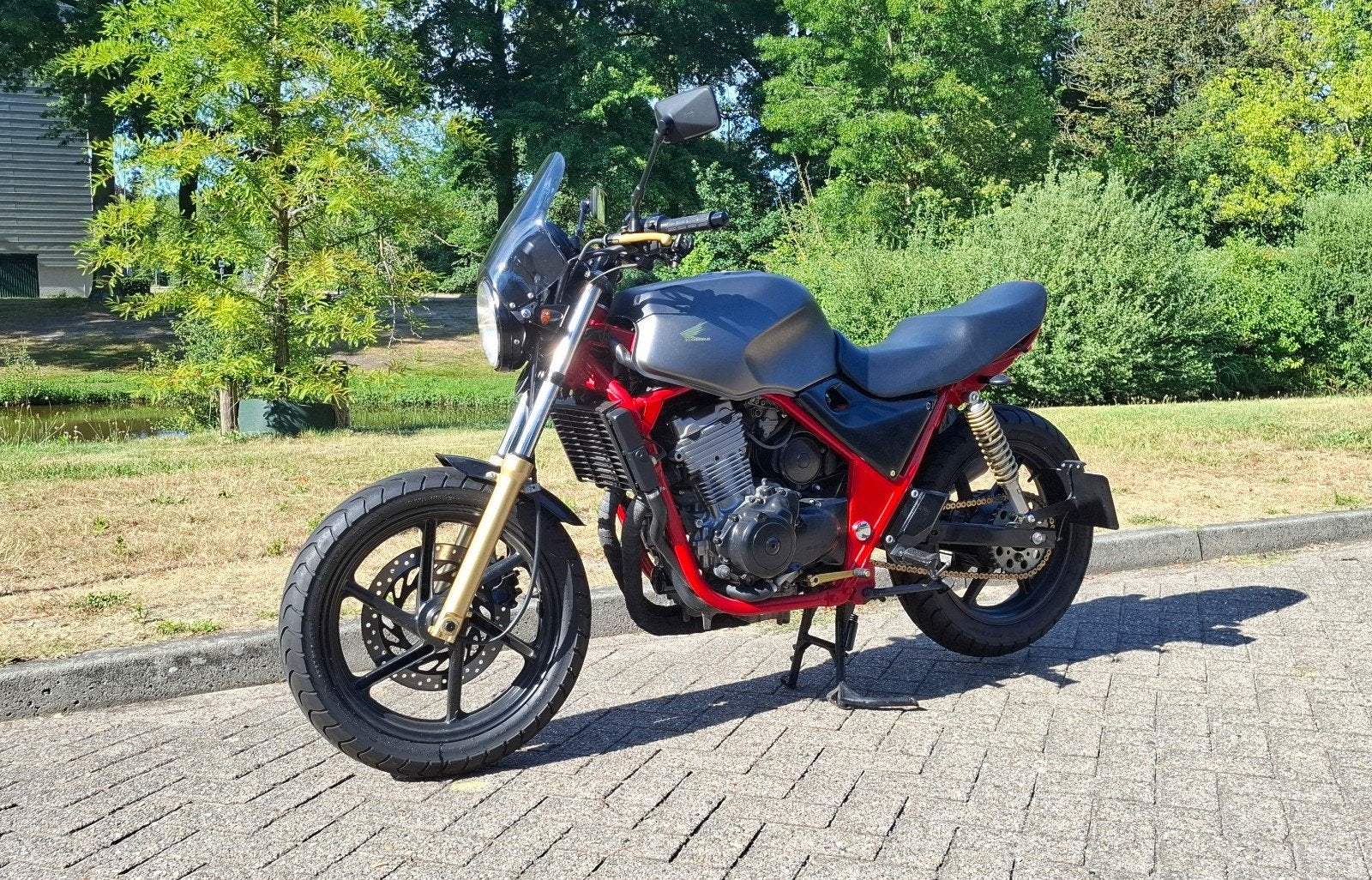 Unieke Honda CB500 caféracer!, Motoren, Motoren | Honda, 2 cilinders, Occasion, Particulier, Meer dan 35 kW