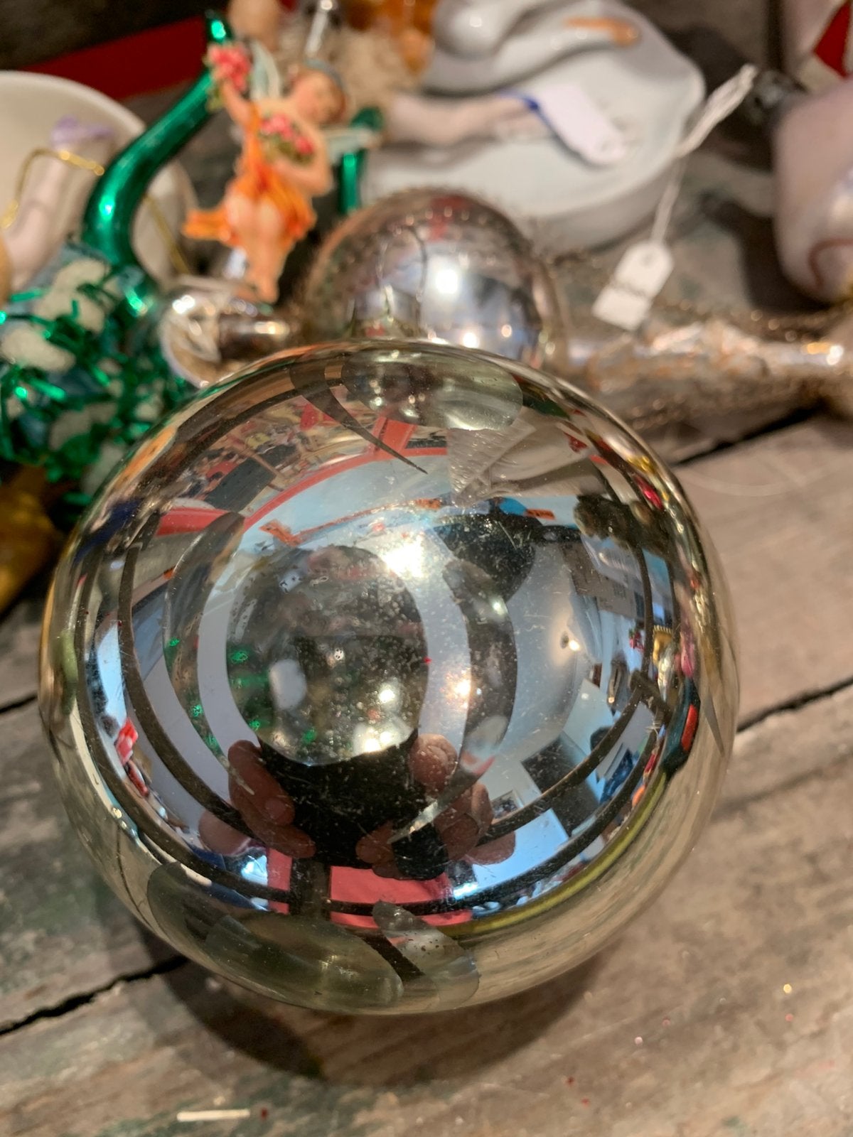 #kerst kerstbal, Diversen, Kerst, T, Ophalen of Verzenden, Zo goed als nieuw, N