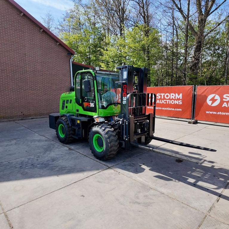 JQ POWER ruwterrein heftruck, Zakelijke goederen, Machines en Bouw | Kranen en Graafmachines, Graafmachine