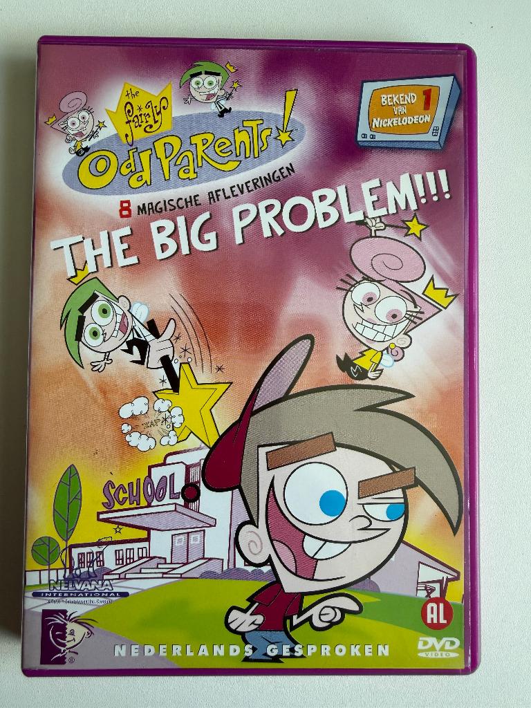 Fairly Odd Parents 1 DVD | Actie 5=4, Cd's en Dvd's, Dvd's | Tekenfilms en Animatie, Vanaf 6 jaar, Ophalen of Verzenden, Zo goed als nieuw