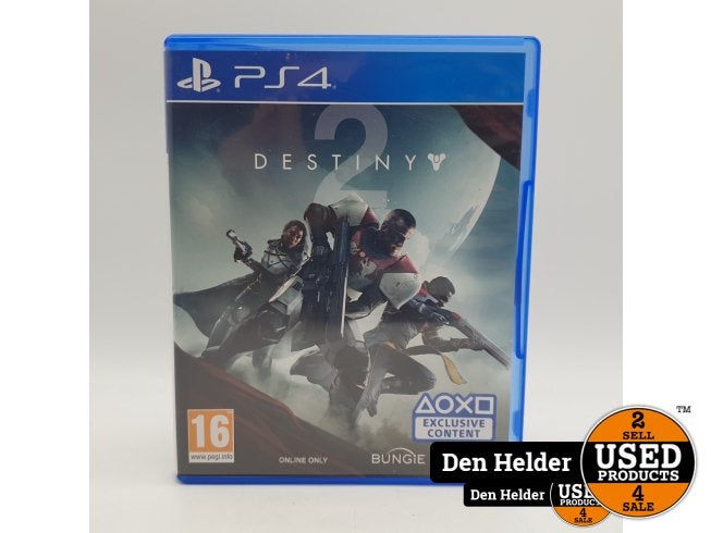 Destiny 2 Playstation 4 Game - In Nette Staat, Sony, Gebruikt, Support@sony.com, 1-7-1 Konan, Minato-ku
Tokyo 108-0075
Japan