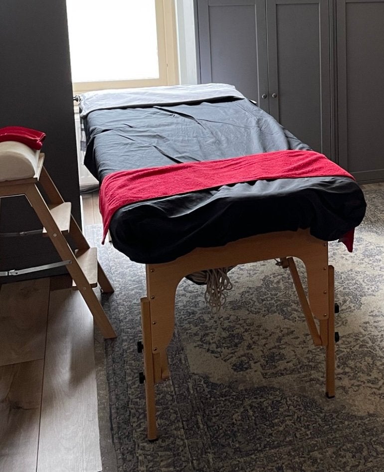 Massage tafel, Ophalen, Zo goed als nieuw, Massagetafel