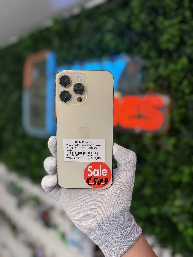 Zo goed als nieuw Apple iPhone 14 Pro Max 128GB, Ophalen of Verzenden, Zo goed als nieuw